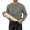 Dark Gray, variant on Men's Thickened Wool Base Sweatshirt Crewneck Long Sleeve Warm Top for Winter