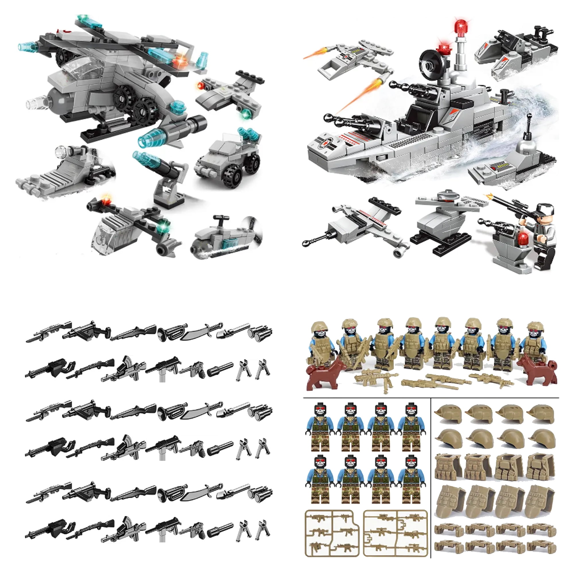 City Police Weapons, Action Figures, Military Vehicles Action Figures