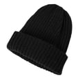 thumbnail image 4 of Gorro de punto Salvador Beanie negro Talla única invierno, 4 of 10