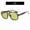 C1, variant on Vintage Aviator Sunglasses for Men Women, Retro Square Pilot Sunglasses with UV400 Protection, Premium PC Frame Reinforced Metal Hinge, 16 Color Options, Fashion Outdoor Shades for Travel Driving