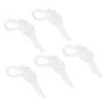 thumbnail image 1 of Uxcell Tennis Vibration Dampeners, 5 Pack Shock Absorber Racket String Damping, White, 1 of 7
