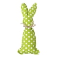 thumbnail image 4 of Muñeco de peluche de conejito de Pascua, vívido y encantador, figura de tela hecha a mano Puntos verdes, 4 of 9