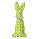 thumbnail image 4 of Muñeco de conejo de Pascua, lindo muñeco de tela para decoración de Pascua, suministros para decoración de habitaciones Puntos verdes, 4 of 9
