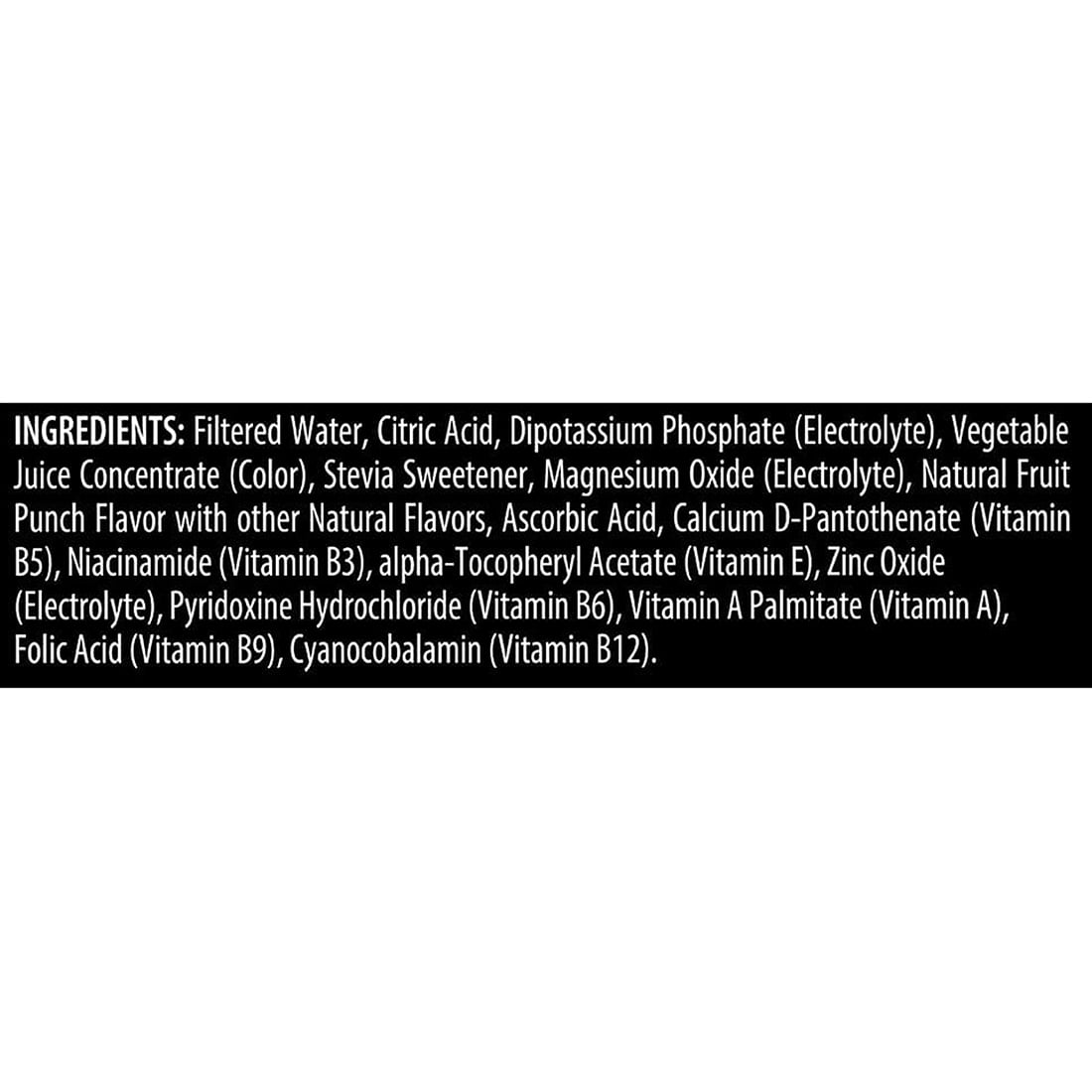 BODYARMOR ZERO Sugar Fruit Punch, Sugar Free Sports Drink - Low-Calorie Hydration - Natural Flavors with Potassium Packed Electrolytes, Antioxidants, and B-vitamins, 16 fl oz (pack of 12)