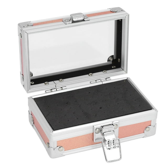 Soporte para Brocas de Unas, Organizador de Brocas para Pulir Unas, Resistente al Polvo, Con Múltiples orificios, Estuche de Almacenamiento para Herramientas de Manicura