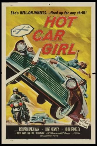 Hot Car Girl Movie Poster 24inx36in