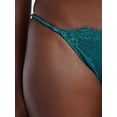 thumbnail image 4 of Joyspun Women's Bridal Lace and Satin Cheeky Panties, 2-Pack, Sizes XS-3XL, 4 of 6