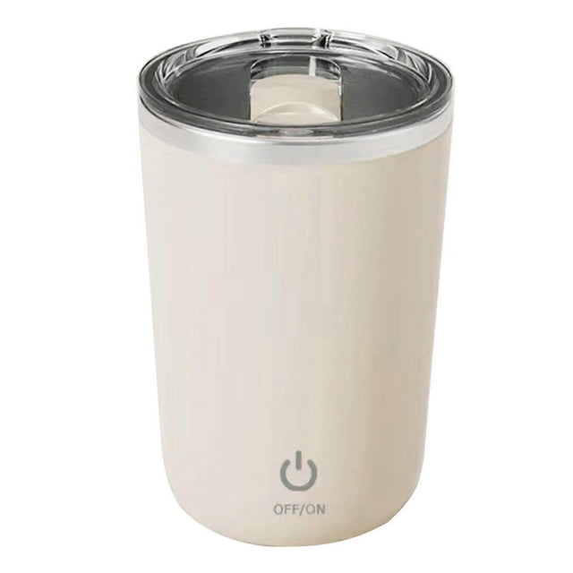 Tasse à café magnétique automatique de 350 ml, lavable, avec revêtement intérieur en acier inoxydable pour le lait