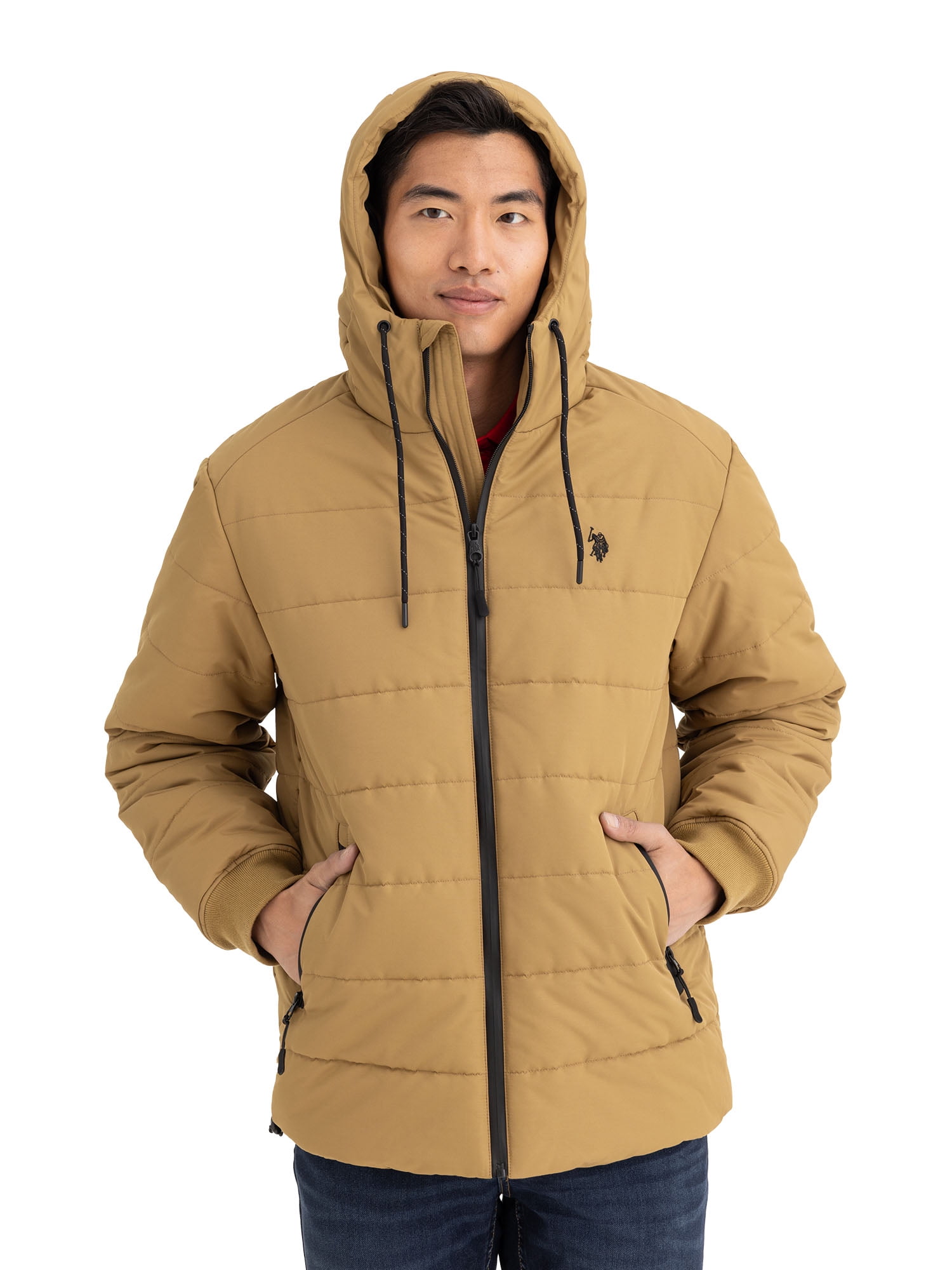 U.S. Polo Assn. Men's Hooded Puffer Jacket
