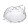 thumbnail image 1 of Cubierta para salpicaduras de microondas, cubierta transparente, tapa para placa de microondas con asa y orificios de ventilación de vapor ajustables que mantienen limpio el horno de microondas, 1 of 6