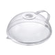 thumbnail image 1 of Cubierta para salpicaduras de microondas, cubierta transparente, tapa para placa de microondas con asa y orificios de ventilación de vapor ajustables que mantienen limpio el horno de microondas, 1 of 6