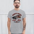 thumbnail image 3 of Tee Hunt Rusty Nuts Auto Shop T-shirt Hot Rod Rat Rod Vintage Old School Men's Tee, Gray, 3X-Large, 3 of 5