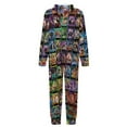 thumbnail image 5 of WWE Hooded Union Suit Pajama Soft Comfy PJs Sleepwear, 5 of 7