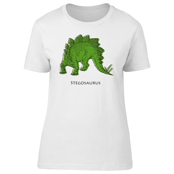 Stegosaurus Cartoon Tee Men's -Image by Shutterstock