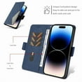 thumbnail image 3 of Jiahe Cover for Google Pixel 7, Wallet Case with Credit Card Holder,Rugged Magnetic Buckle Shockproof Folio Flip Leather Card Slot Stand Full Body Protection Case Cover, blue, 3 of 6