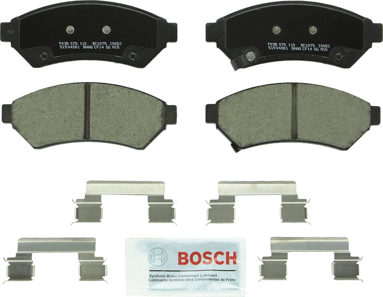 CERAMIC DISC BRAKE PAD SET
