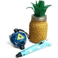 thumbnail image 6 of 3D Printing Pen with LCD Display – Includes 3D Pen, PLA Filament (3 Colors), Stencil Book, Project Guide & Charger, 6 of 6