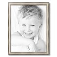 thumbnail image 2 of ArtToFrames 17x22" Antique Silver Panel Picture Frame, Silver Wood Poster Frame, with Regular Acrylic and 2 (FBPL-4760), 2 of 7