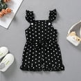 thumbnail image 2 of Toddler Kid Jumpsuit Pants Clothes Toddler Baby Girls Ruffles Printed Bowknot Suspender Romper Jumpsuit Summer Jumpsuit For Girls Boys, 2 of 8