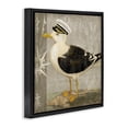thumbnail image 2 of Stupell Industries Rustic Lodge Little Maritime Seagull Black Floating Frame Canvas Art, 25 x 25, by Suzanne Nicoll, 2 of 8