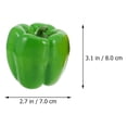 thumbnail image 4 of SHISUYAN 6Pcs Artificial Bell Peppers Simulation Bell Peppers Fake Vegetable Model Photo Prop, 4 of 8