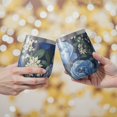 thumbnail image 2 of 12oz Stemless Wine Tumblers Pioneer Flower Vacuum Insulated Stainless Steel Travel Tumbler Cups Mug with Lid and Straw for Champaign,Cocktail,Beer with Cleaning Brush, 2 of 5