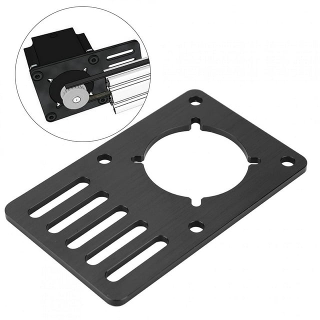 3D Printer Mount Plate, Durable To Use Reliability Easy To Carry Simple Installation Stepper Motor Mount Plate, For Office Factory