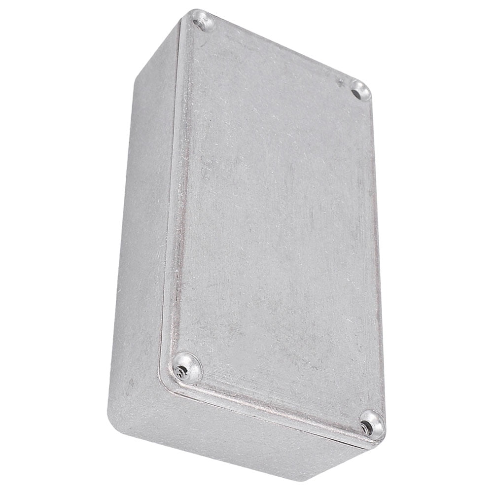 FRCOLOR Guitar Enclosure Aluminum Shell 18.80X12.00X3.70CM Silver