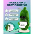 thumbnail image 4 of Peluche de ganchillo Pickle Almacura Premium Support Emotional Support, 4 of 7