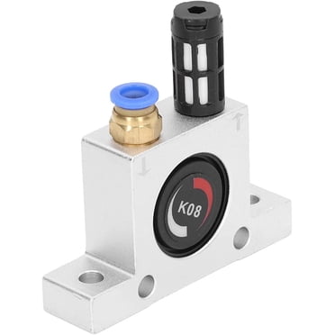 Pneumatic Air Turbine Vibrator - Adjustable Low Noise Industrial Vibrator With Connectors & Mufflers
