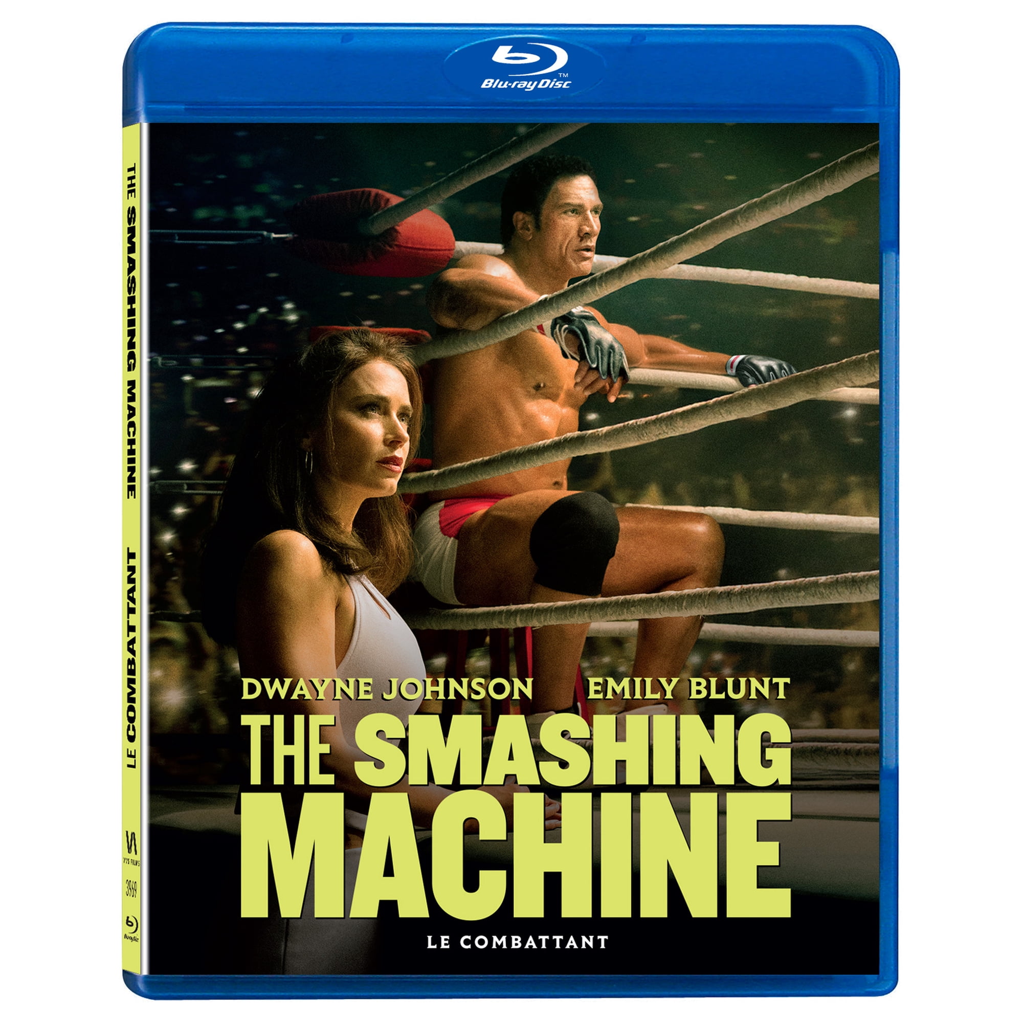 The Smashing Machine Blu-Ray 2025 Dwayne Johnson - Walmart.ca