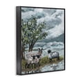 thumbnail image 4 of Stupell Industries Traditional Sheep View Landscape Painting Black Framed Art Print Wall Art, 16 x 20, 4 of 10