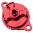 thumbnail image 3 of Tusk Aluminum Oil Filter Cover Red For Honda CRF450R 2002-2008, 3 of 5