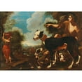thumbnail image 3 of Roman School 18x14 Black Modern Framed Museum Art Print Titled - Cephalus and Procris (17th Century), 3 of 5