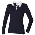 thumbnail image 1 of Front Row Polo de Rugby Sport Uni à Manches Longues pour Femmes, 1 of 2