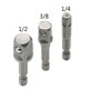 thumbnail image 5 of unbranded 3Ud Adaptador Y Extensión Para Llave De Vaso Con De Cambio Y Anillos Codificados, 5 of 5