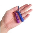 thumbnail image 3 of HTOOQ Mini LED Flashlight Keychains Portable Flashlight Keyring Carabiner Toys Bulk for Kids Party Favors Camping Hiking 15 Pcs - -, 3 of 5
