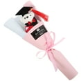 thumbnail image 2 of Graduation Artificial Flower Bouquet Mini Plush Graduation Bear Bouquet Ornament, 2 of 7