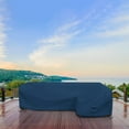 thumbnail image 6 of COVERS&ALL L Shape Sectional Sofa Cover, 12 Oz, Waterproof & UV-Resistant, Ideal for Indoor/Outdoor (Right Side Sofa, 90" x 120" x 33" x 35", Blue), 6 of 7