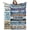 1st Anniversary, variant on Wedding Anniversary Blanket Gifts for Him Her Best Romantic Anniversary Marriage Gifts for Wife Husband Men Women Happy Anniversary for Couple Mom Dad Parents Custom Blanket 60 X 50 Inches