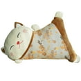thumbnail image 3 of Cojín de asiento perfecl Almohada gato de la suerte lavable marrón, 3 of 8