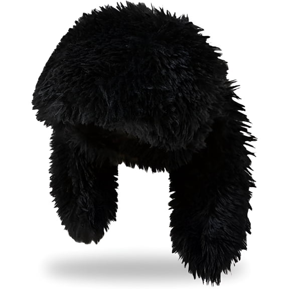 TELOLY Fuzzy Bunny Hat for Women Girls Cute Furry Beanie with Ears Long Rabbit Ears Hat for Festival, Easter, Party, Bunny Ears Hat