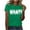 Green, variant on Blue Tops Women Plain Short Sleeve Summer Blouses Linen Lightweight Casual Womens Blouse,L