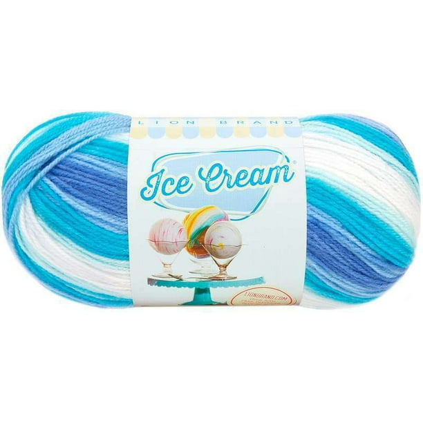 Lion Brand Ice Cream Yarn Blue Moon 023032023113 Walmart Com Walmart Com