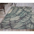thumbnail image 4 of Trans-Ocean Imports RVI45765004 39 x 59 in. Liora Manne Riviera Palm Indoor & Outdoor Rug - Teal, 4 of 10