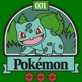 thumbnail image 2 of Men's Pokemon Grasslands Bulbasaur Graphic Tee Kelly Green Medium, 2 of 5