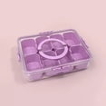 thumbnail image 3 of Cook With Color Sparkle Snack Box Food Storage Container - Purple, 3 of 6