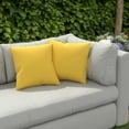 thumbnail image 5 of Sunbrella Throw Pillows Set of 2, UV Fade resistant & Water Repellent Square Throw Pillows (Inserts with Covers) for Indoor & Outdoor Use, 5 of 7