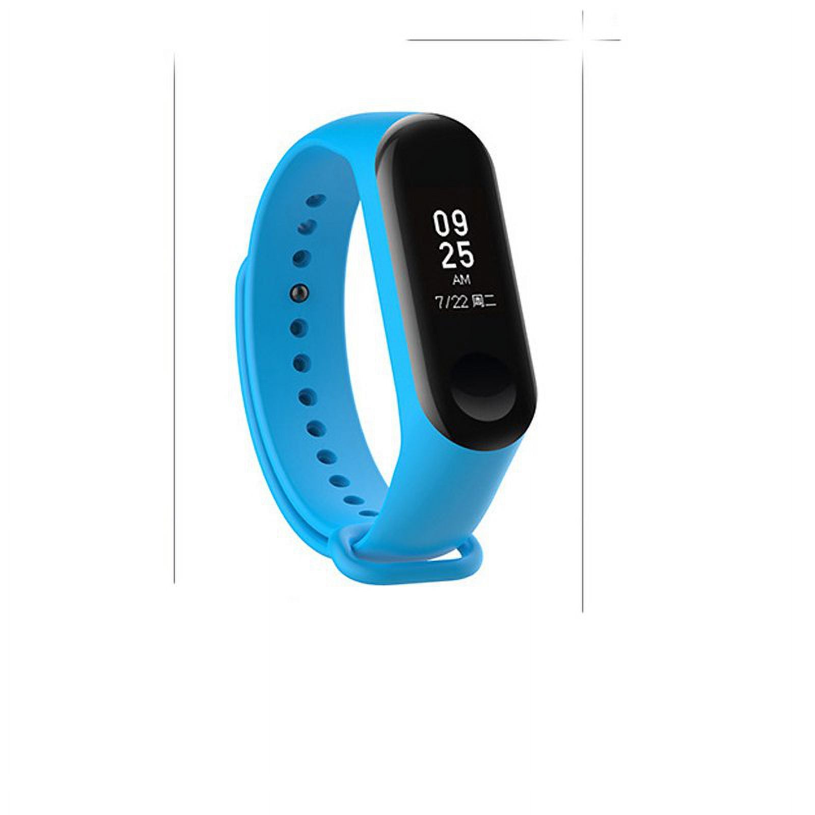 Silicone Wrist Strap Replacement for Xiaomi mi 3 Smart Bracelet Mi3 Accessories sky blue Walmart