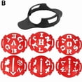 thumbnail image 1 of Mark Golf Ball Stencil Monogrammer Marker Template Line Drawing ωυ F3Z0, 1 of 9